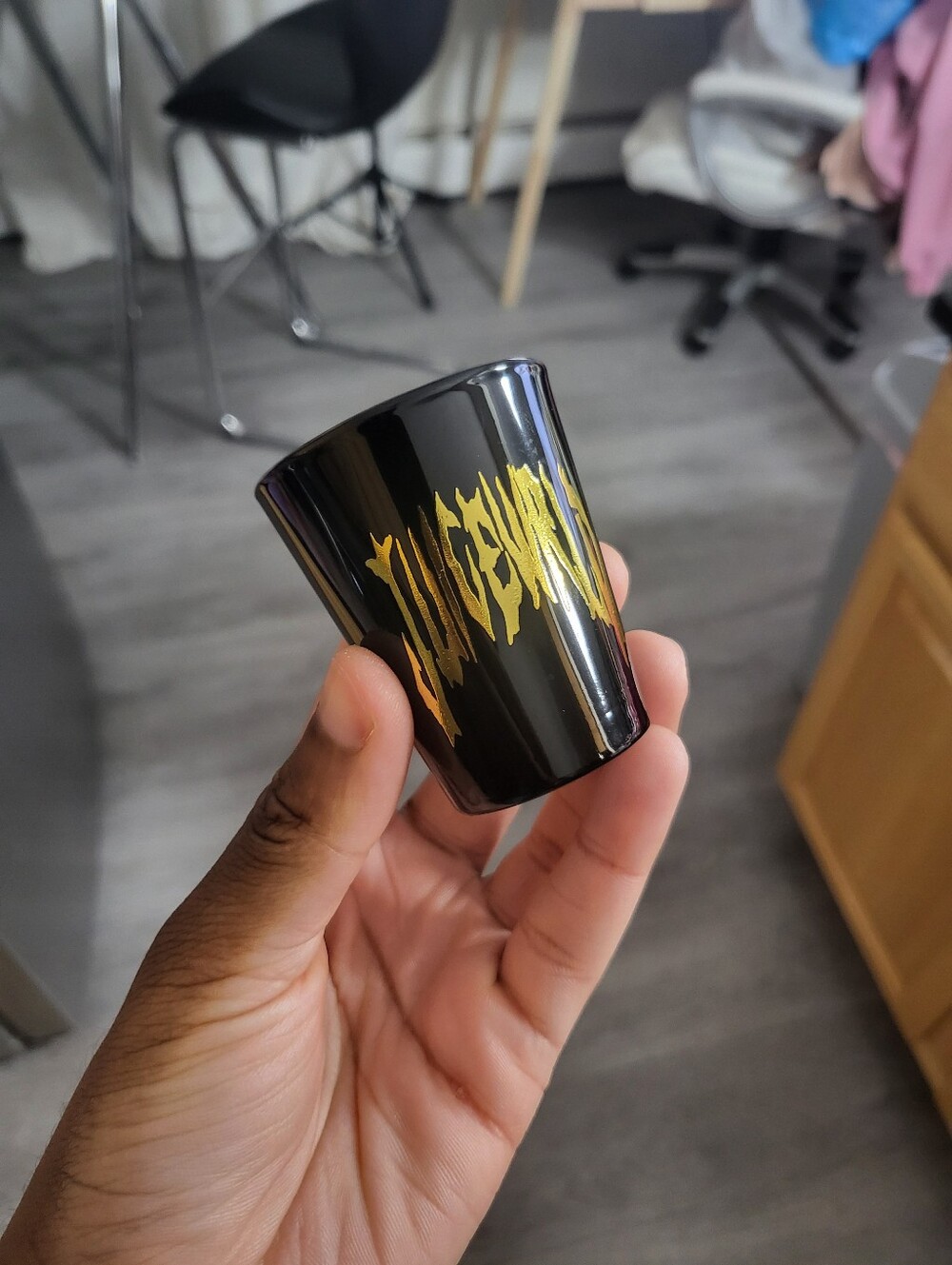 Juiceworld Black Shotglass